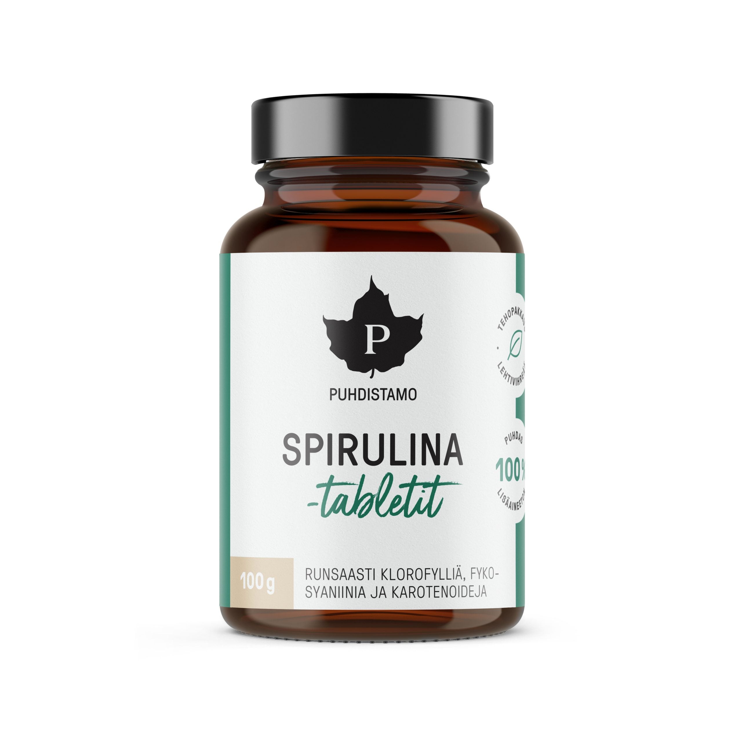 Spirulinos tabletės 100 g