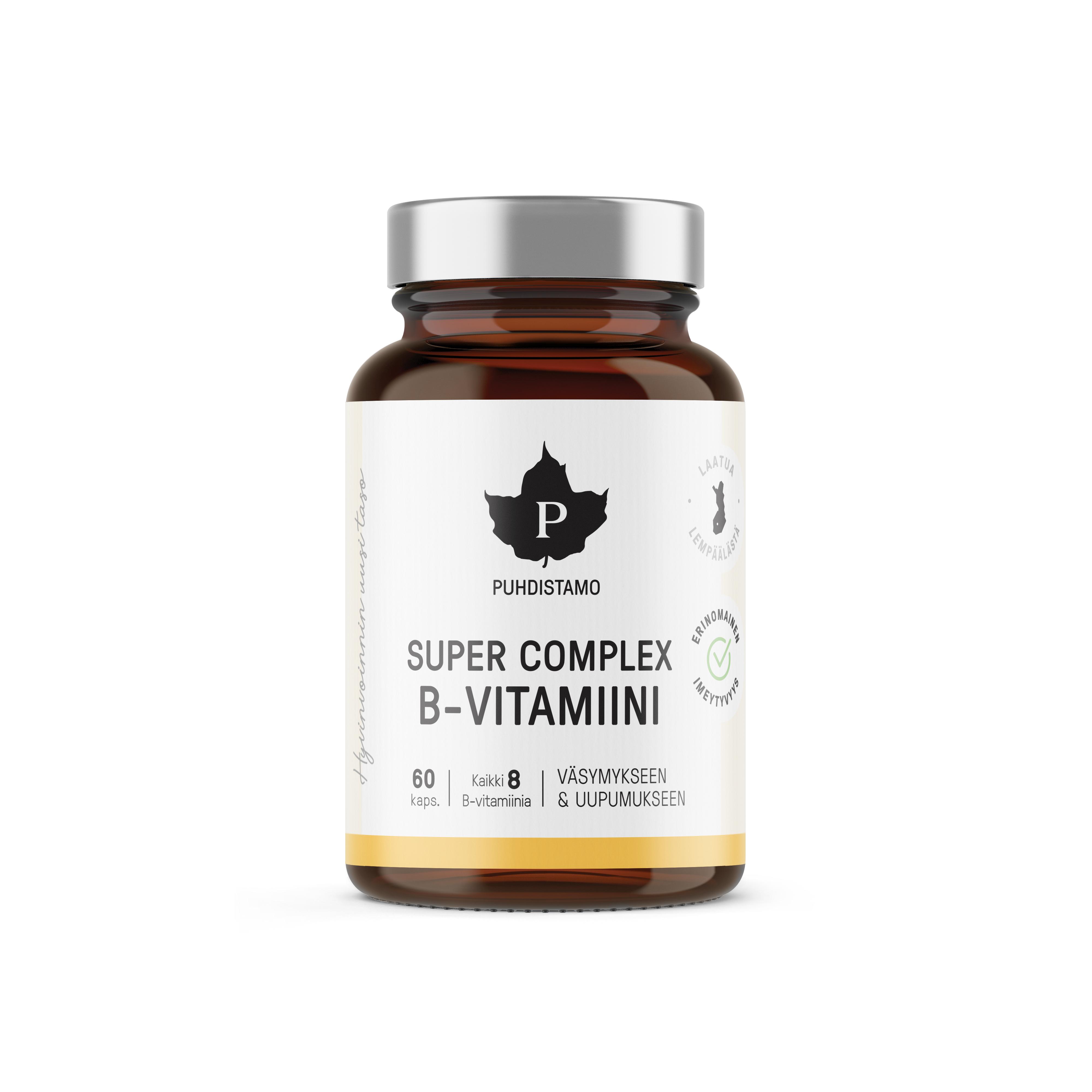 Super kompleksinis vitaminas B 60 kapsulių